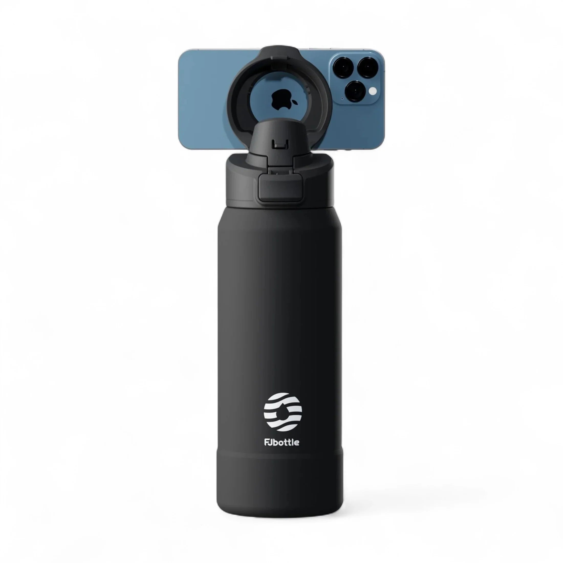 Bottle with Magnetic Phone Holder